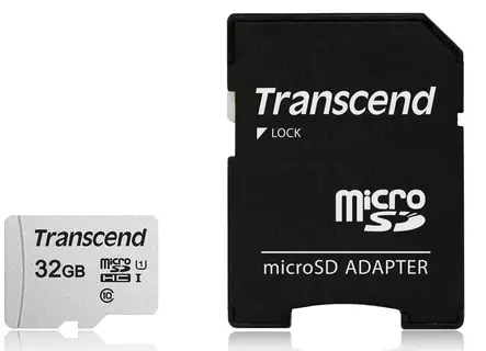 Transcend micro SDHC UHS-1 32 GB adapterilla - Riistakameran tarvikkeet - 760557842071 - 1