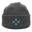 AAVA Nordic Star Grey knitted beanie - Lippikset ja pipot - 6417512844901 - 1