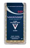 CCI .22 WMR MaxiMag TMJ 2,6g 580m/s - Muut pienoiskiväärinpatruunat - 076683000231 - 1