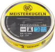 RWS Meisterkugeln 4,5mm LP 0,45g - 4,5 mm luodit - 4000294154461 - 1