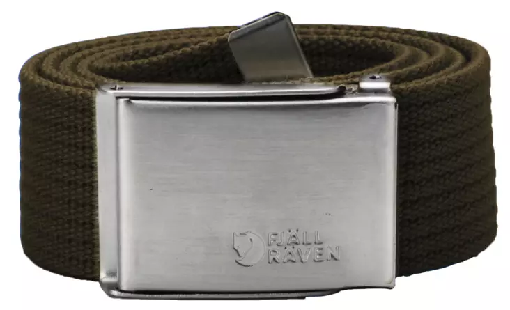 Fjällräven vyö, Canvas Belt - Dark Olive - Vyöt ja henkselit - 7392158525171 - 2