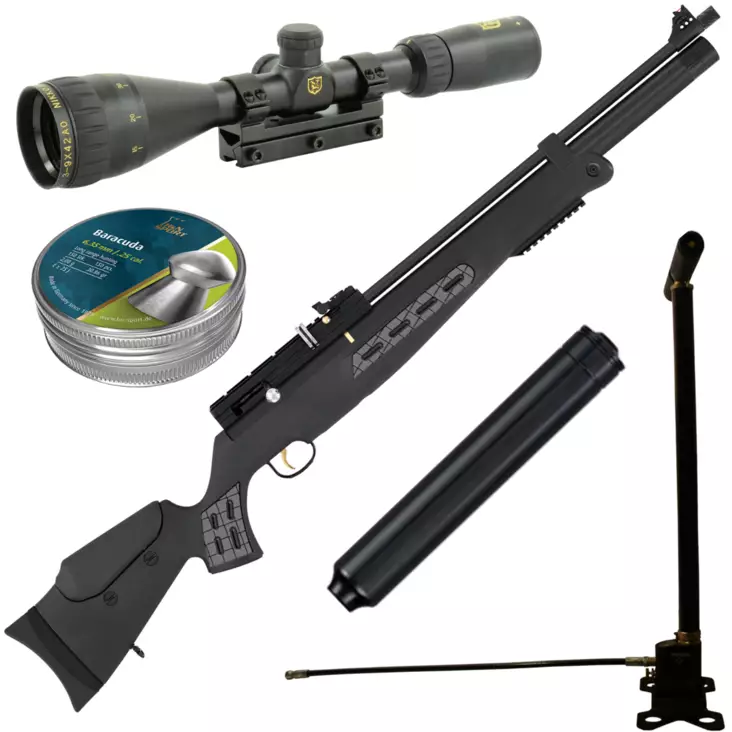 Hatsan BT65 SB Synthetic 6,35 mm Paketti - Paineilmakiväärit (PCP) - 6416173020549_pkt1 - 1