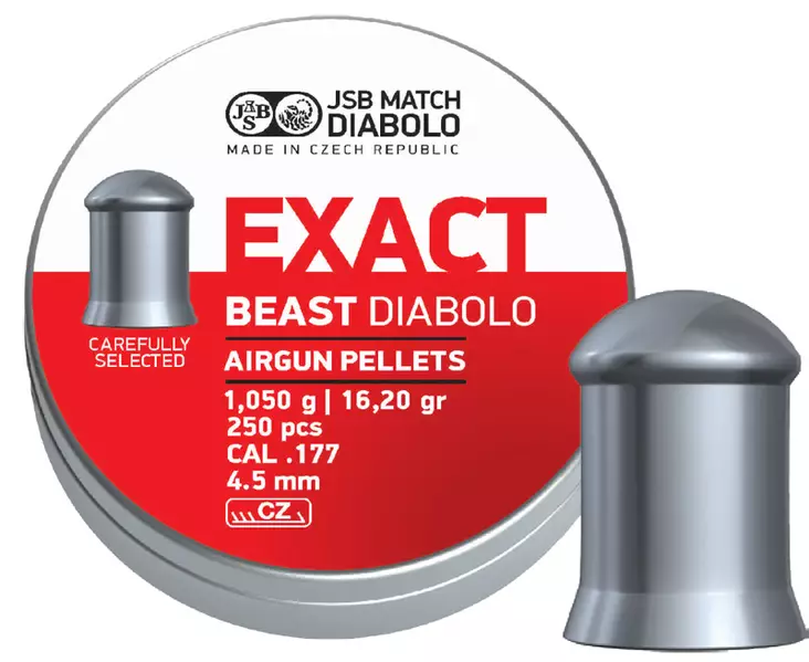 JSB Exact Beast Diabolo 4,52mm 1,05g - 4,5 mm luodit - 8594180450011 - 1