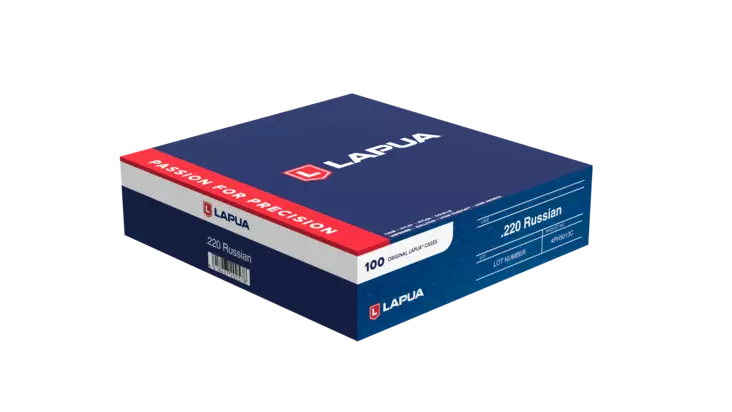 Lapua .220 Russian hylsy, rasiapakattu - Lataustarvikkeet - 6418267200011 - 1