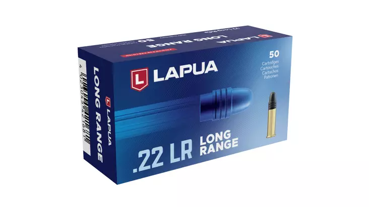 Lapua .22 LR Long Range 50 ptr - .22 LR pienoiskiväärinpatruunat - 4023045421681 - 1