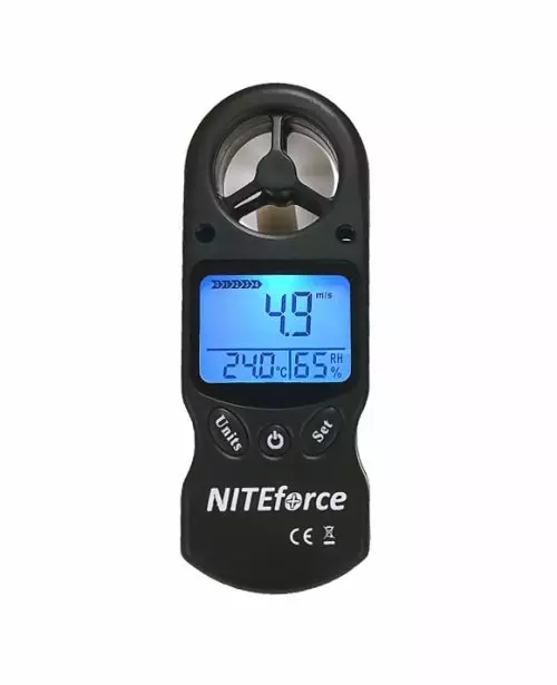 NITEforce Wind Speed tuulimittari - Muut ase- ja metsästystarvikkeet - 6430061582131 - 1