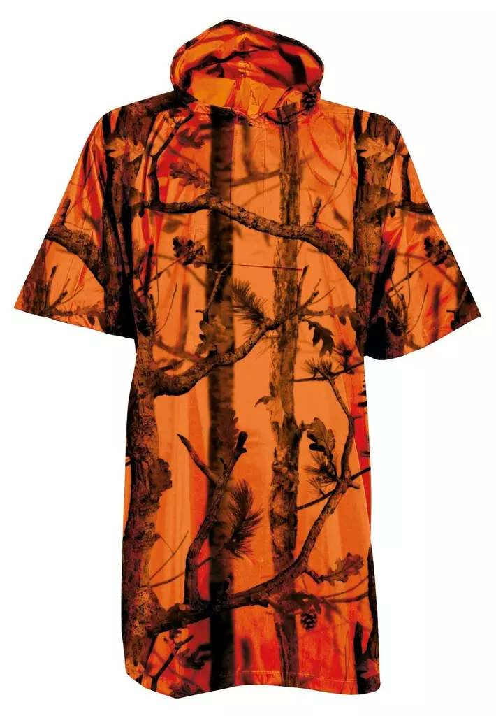 Percussion Poncho sadeviitta, oranssi - Sadevaatteet - 3660529077401 - 1