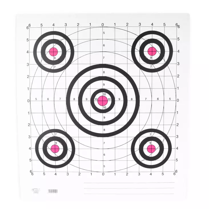 Tarkka kohdistustaulu 1 kpl - Ampumataulut - 6410362405001 - 1