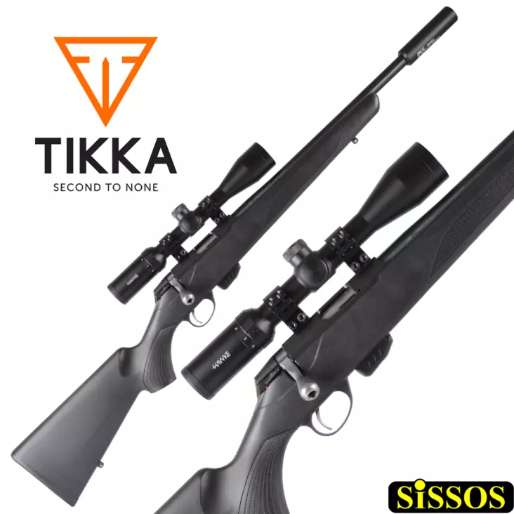 Tikka T1x MTR .17 HMR - Paketti - .17 HMR Pienoiskiväärit - TF17212A138A21pkt1 - 1