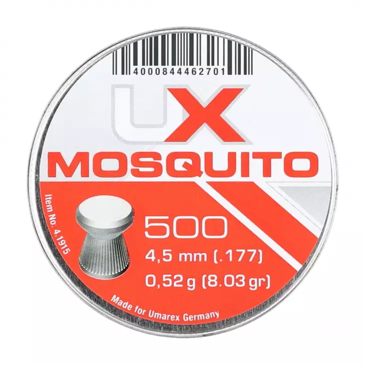 Umarex Mosquito 4,5mm 0,52g - 4,5 mm luodit - 4000844462701 - 1