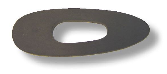 Välilevy 6mm, musta - Perälevyt - 0790051 - 1