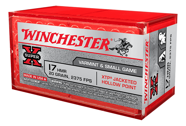 Winchester .17 HMR 20gr JHP 50/ras - .17 HMR pienoiskiväärinpatruunat - 020892102521 - 1