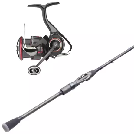 AAVA Ahku + Daiwa Fuego LT 23 ahven/kuha avokelasetti - Virvelisetit - 64175128446422 - 1