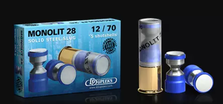 D Dupleks Monolit 28 g 12/70 - 12 cal. täyteiset haulikonpatruunat - 4751007980012 - 2
