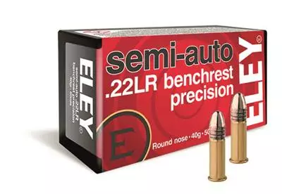 Eley semi-auto benchrest .22LR 2,59g - .22 LR pienoiskiväärinpatruunat - 650911011802 - 1