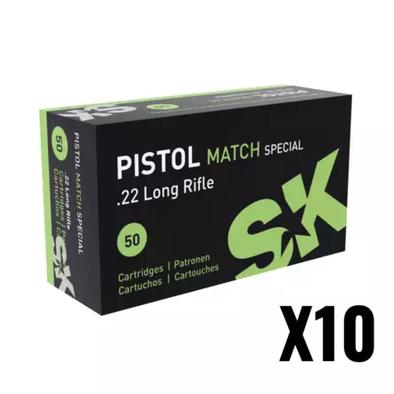 SK .22 LR Pistol Match Special - .22 LR pienoiskiväärinpatruunat - 4023045422442 - 4