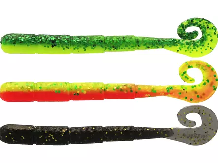 Westin Ned Worm Curltail 5cm Dark Water Mix - Jigit - 5707549514412 - 2