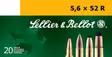 5,6x52R S&B Soft Point 4,6g - Muut kiväärinpatruunat - 754908510092 - 2