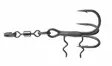 Daiwa Prorex Swiveled Head Assist Hook - Kolmihaarakoukut ja valmisrigit - 4066466060312 - 1