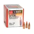 Hornady .224 V-Max 55gr luoti - Luodit muut kaliiperit - 090255222722 - 3