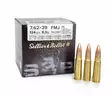 Sellier & Bellot 7,62x39 FMJ 8,0 g - 7,62x39 Kiväärinpatruunat - 8590690340842 - 2