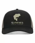 Simms Double Haul Trucker Stone Black - Lippikset ja pipot - 694264673942 - 1