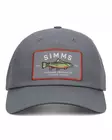 Simms Single Haul Cap Gunmetal Trout - Lippikset ja pipot - 694264669082 - 1
