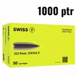Swiss P DS-1 .223 Rem. FMJ 3,56 g - .223 Remington kiväärinpatruunat - 7640231350142 - 1
