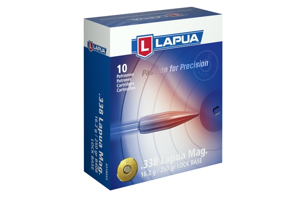 .338 LM Lapua Lock Base 16,2g - Muut kiväärinpatruunat - 6418267101752 - 1