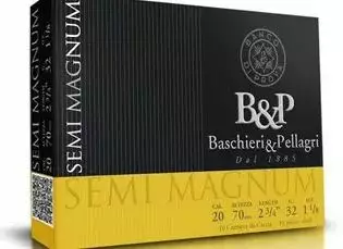 BP Semi Magnum 20/70 32g 3 3,3mm - 20 cal haulikonpatruunat - 8034134049842 - 1