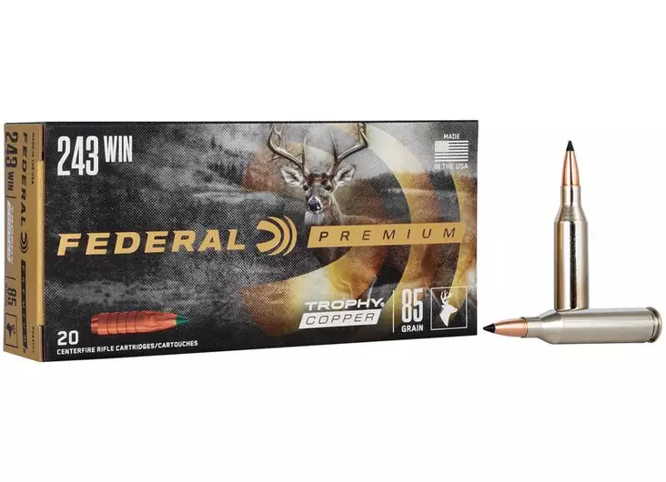 Federal 6,5 PRC Prem. Trophy Copper - Muut kiväärinpatruunat - 604544670592 - 1