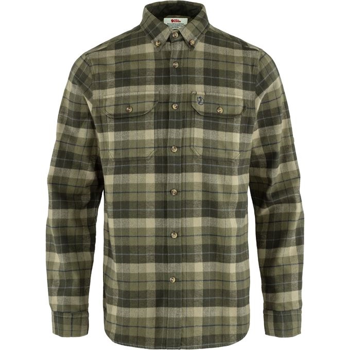 Fjällräven Singi Heavy Flannel Shirt - Paidat - 7323450725402 - 2
