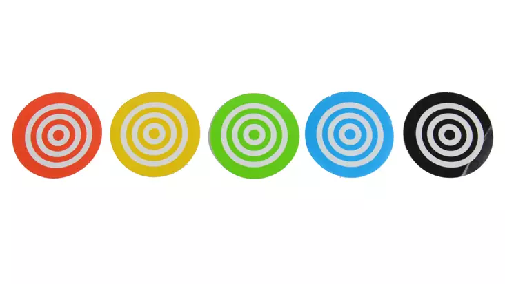 Flip Target Bullseye -tarra 40mm - Ampumataulut - 8436556528132 - 1