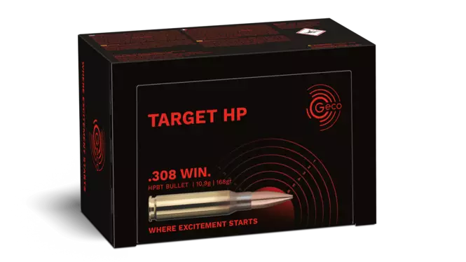 Geco .308 Win. Target HP 10,9g - .308 Winchester kiväärinpatruunat - 4000294268212 - 1