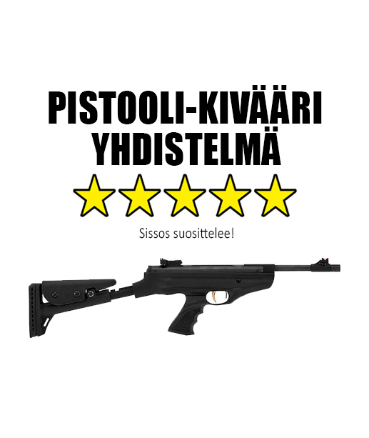 Hatsan 25 Supertact 4,5 mm - Ilmapistoolit - 6416173020532 - 1