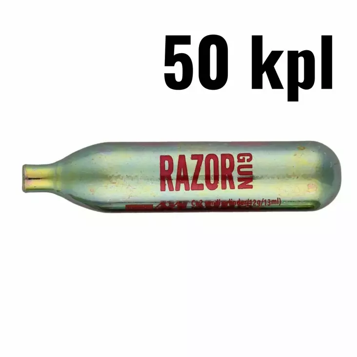 Hiilidioksidikapseli 12g 50 kpl - Tarvikkeet - 5904441281842 - 1