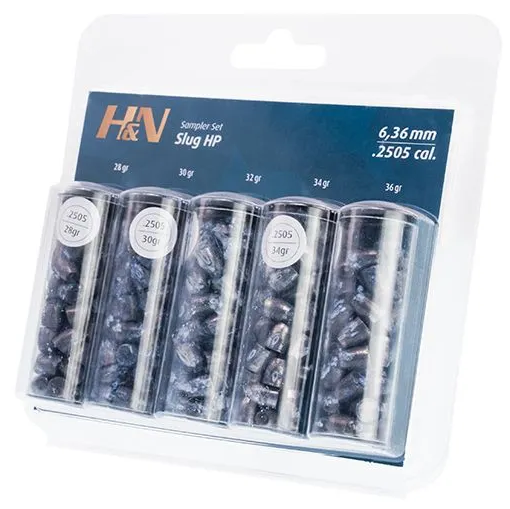 H&N Slug HP Sampler set 6,36mm - 6,35 mm luodit - 4047058021942 - 1