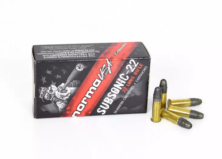 Norma .22 LR Subsonic 50ptr/ras - .22 LR pienoiskiväärinpatruunat - 4000294000652 - 1