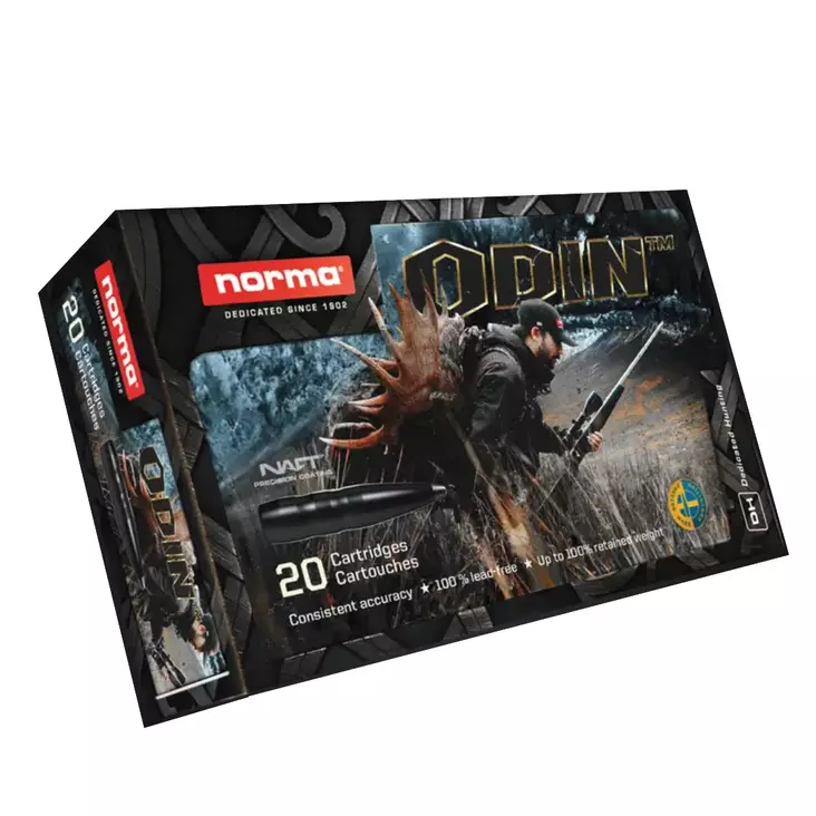 Norma Odin 6,5 CRMR 7,8g - 6,5 Creedmoor Kiväärinpatruunat - P8NP20166952 - 1