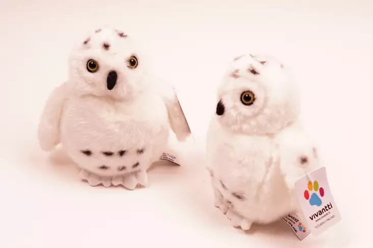 Pehmoeläin Lumipöllö 14cm - Pehmolelut - 6430018777252 - 1