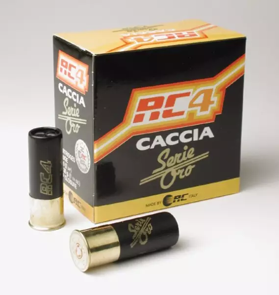 RC4 Caccia ORO 12/70 #6 35g 25/ras - 12/70 Lyijy haulikonpatruunat - 8052109782662 - 1