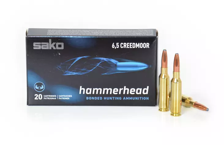 Sako 6,5 Creedmoor Hammerhead SP 10,1 g - 6,5 Creedmoor Kiväärinpatruunat - 6438053117392 - 4
