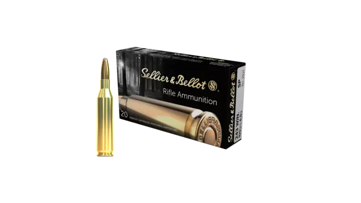 Sellier & Bellot .243 Win. Soft Point 6,5 g - .243 Winchester kiväärinpatruunat - 8590690330812 - 3