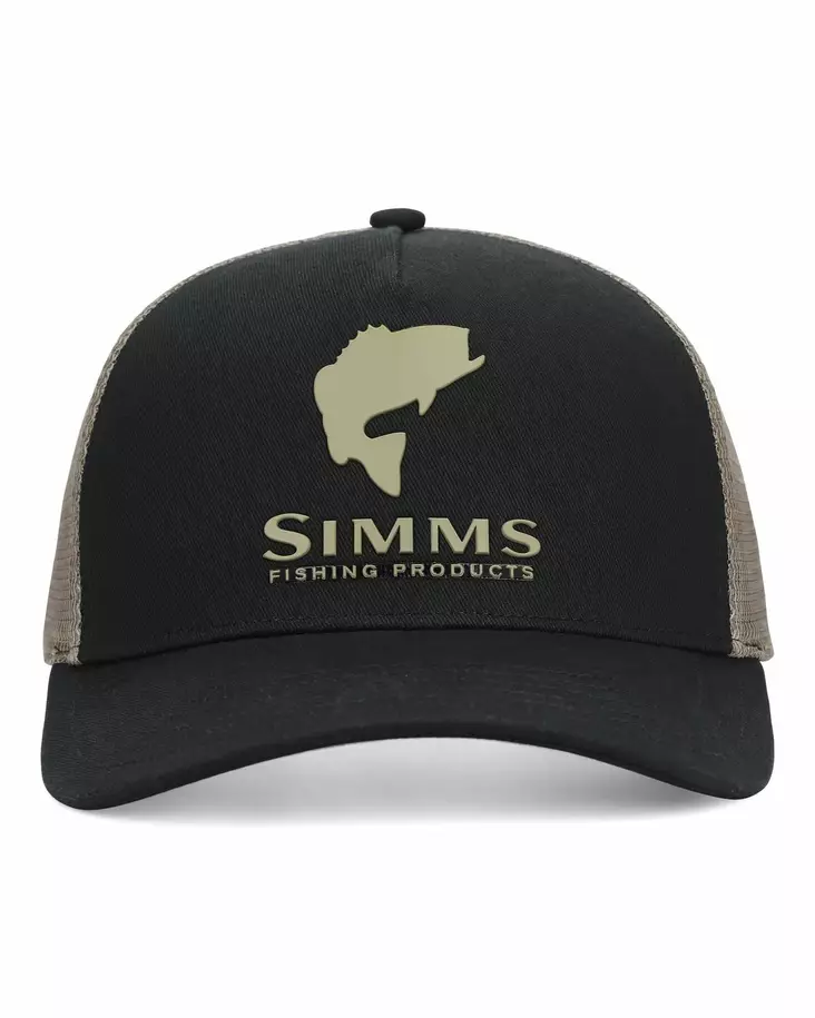 Simms Double Haul Trucker Stone Black - Lippikset ja pipot - 694264673942 - 1
