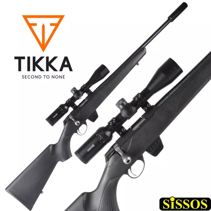 Tikka T1x MTR .22 lr - subsonic paketti - .22 Long Rifle pienoiskiväärit - TF17512A138A68pkt2 - 1