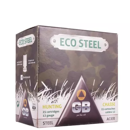 12/70 GB ECO WAD Steel US3/32g 25kpl - 12/70 Lyijy haulikonpatruunat - 8435101634083 - 2