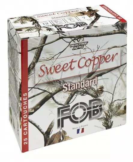Fob Sweet Copper 12/70 30g #4 3,25mm - 12 cal. teräs haulikonpatruunat - 3268790011973 - 1