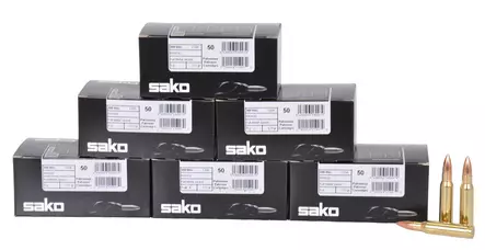 Sako 6,5 Creedmoor Range FMJBT 9,3 g - 6,5 Creedmoor Kiväärinpatruunat - 6438053190555_3 - 1
