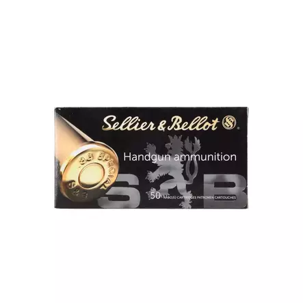 S&B .rev 38 Spe LFN 10,25g / 158 gr 50 kpl - Revolverinpatruunat .38 /.357 - 8590690311873 - 2