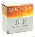 B&P Valle Steel Magnum 12/76 36g 25/ras - 12 cal. teräs haulikonpatruunat - 8034134046193 - 1